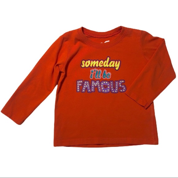 Children’s Place “Someday I’ll Be Famous” Tee - Picture 1 of 5